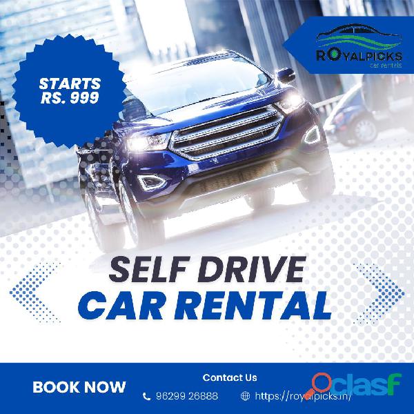 Self drive car rental in Hyderabad