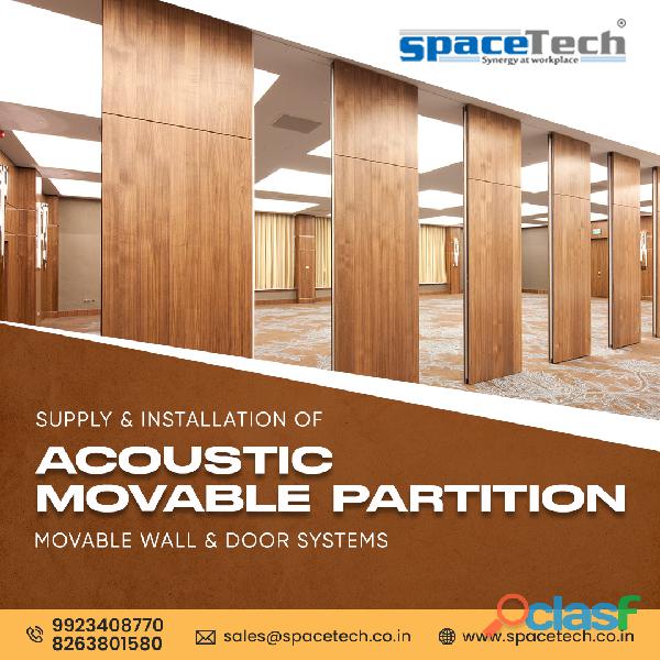 Acoustic Sliding Folding Partition SpaceTech