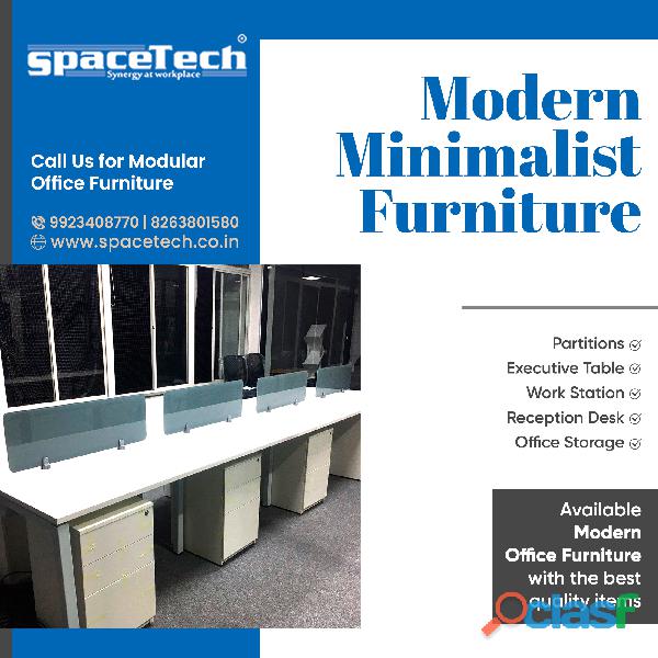 Office Modular Furniture PCMC SpaceTech