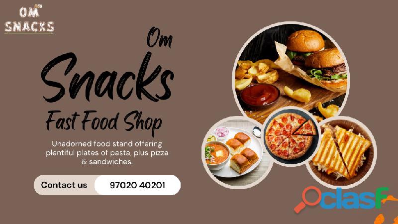 Om Snacks Chaat food shop