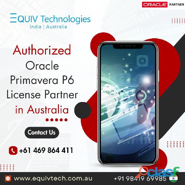 Purchase Oracle Primavera Licenses in Australia Equiv