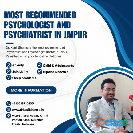 Best Psychiatrist Doctor in Jaipur