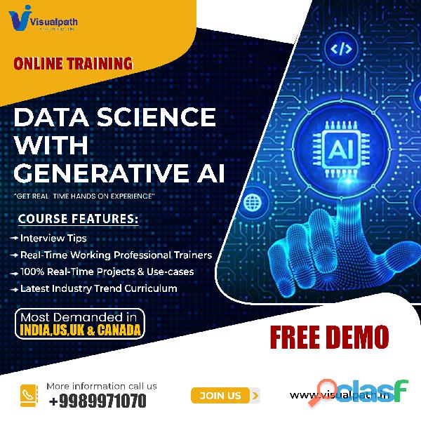 DataScience with Generative AI Training Hyderabad India |