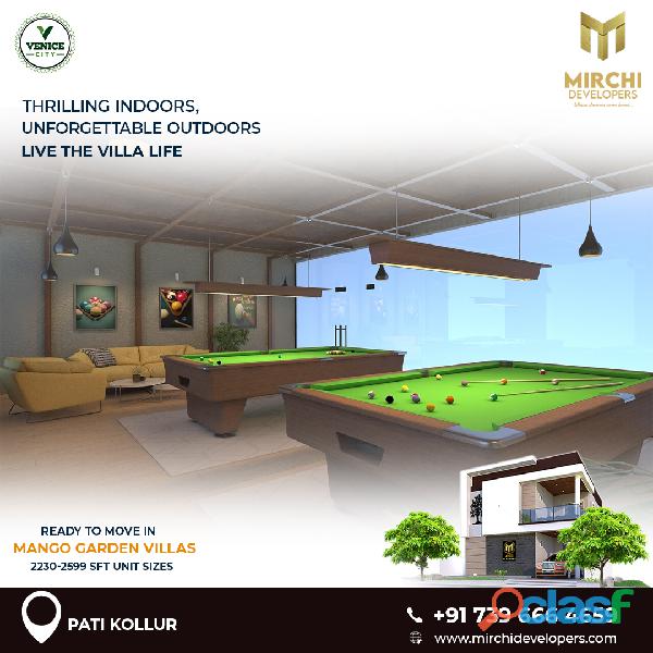 3bhk Luxury villas in Kollur | 4bhk Duplex villas in