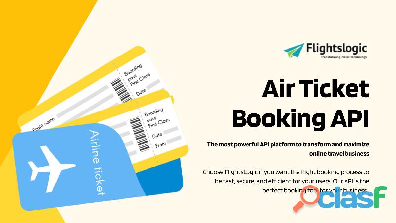 Air Ticket Booking API | Airline API Integration