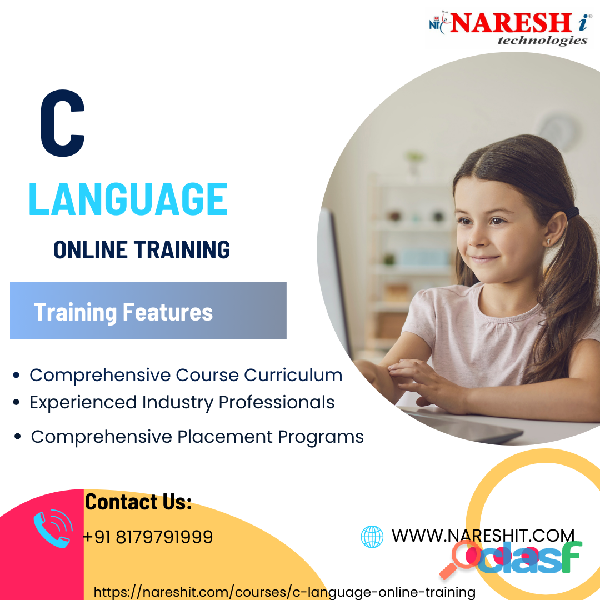 Best C Language Online Training Institute Hyderabad NareshIT