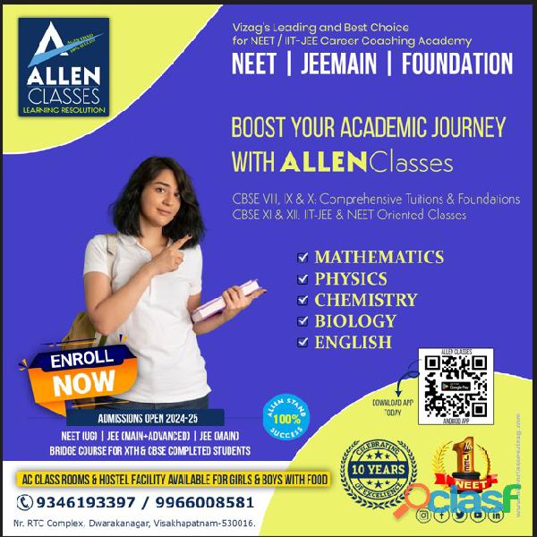 Boost Your Child’s Academic Journey with ALLEN Classes!