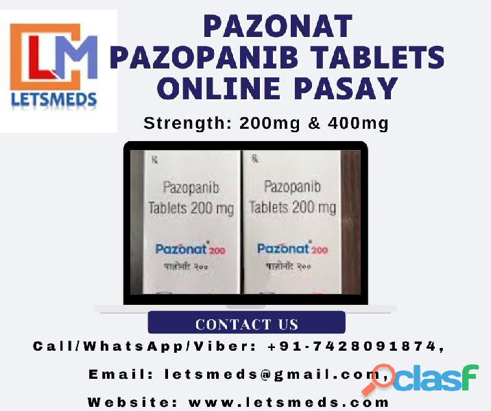 Buy Indian Pazopanib 200mg Tablets Online Cost Manila