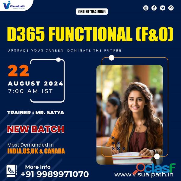 D365 Functional (F&O) Online Training New Batch