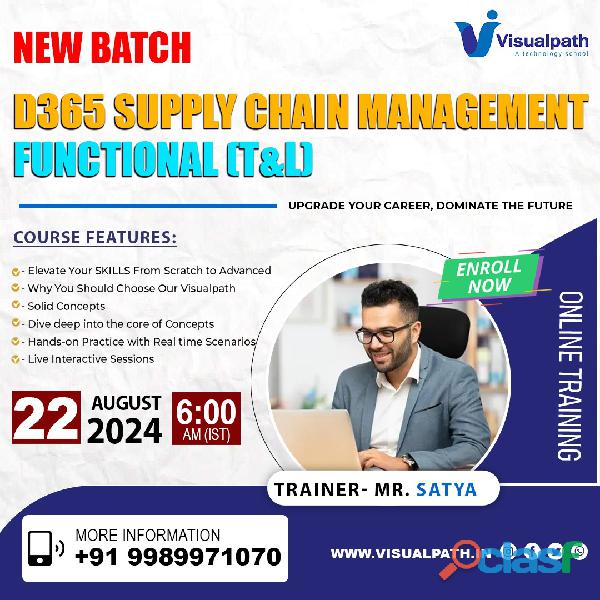 D365 Supply ChainManagement Functional (T&L) New Batch