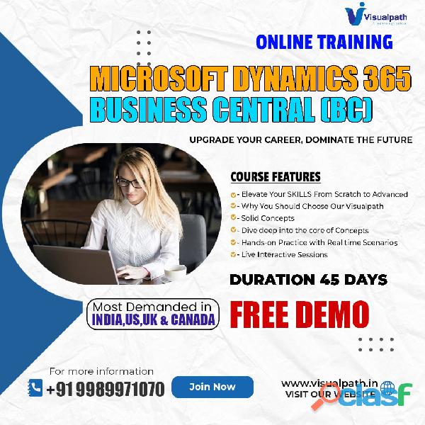 Dynamics Business Central Training in Ameerpet Visualpath