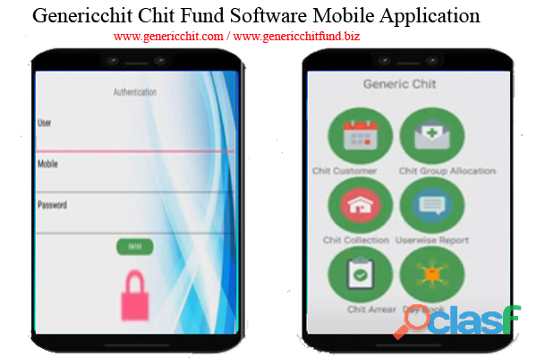 Genericchit Chit Fund Software Mobile Application Features