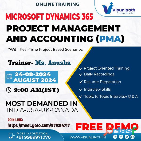 Microsoft Dynamics365 Project Management & Accounting Online