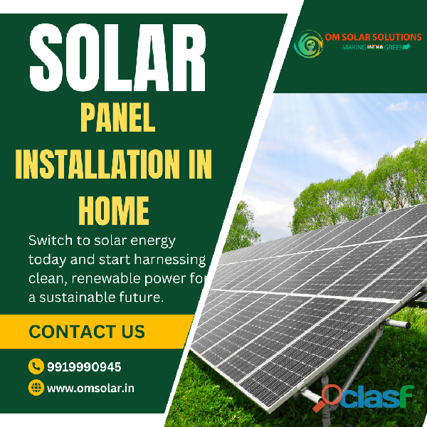 OM Solar: Expert Solar Panel Installation for Your Home