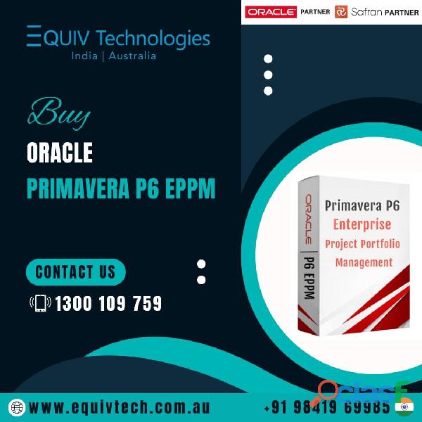 Purchase Oracle Primavera P6 PPM and EPPM