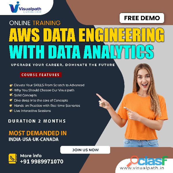 The Best AWS Data Engineering Online Training Institute in