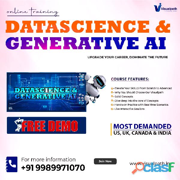 Data Science with Generative AI Online Training | Data