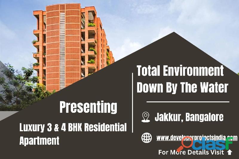 Total Environment Down By The Water Luxury 3 & 4 BHK