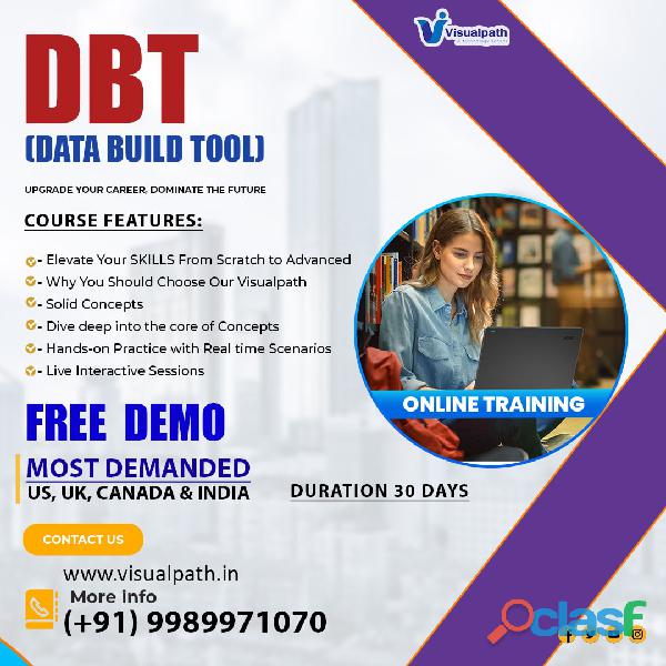 Data Build Tool (dbt) Online Training | DBT Course in