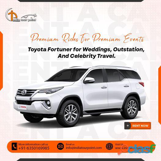 Toyota Fortuner Car Rental in Jaipur