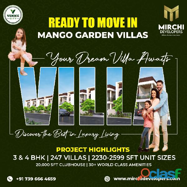 Mango Garden Villas | Luxury Villas in Kollur