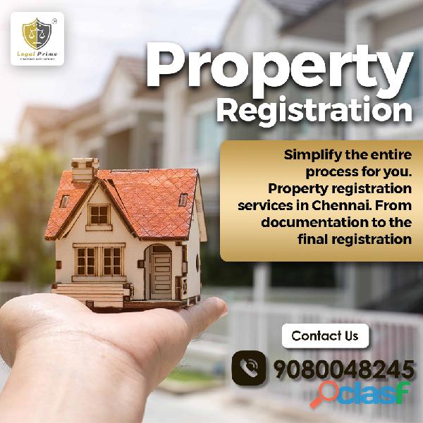 Property Registration Services in Chennai